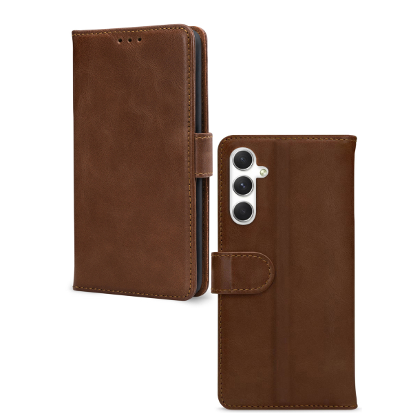 Mobilize Leather Wallet Samsung Galaxy A34 5G Brown - Afbeelding 2