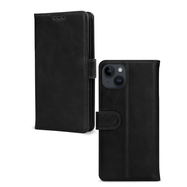 Mobilize Leather Wallet Apple Iphone 14 Plus Black - Afbeelding 2