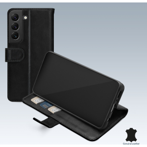 Mobilize Leather Wallet Samsung Galaxy S22 5G Black