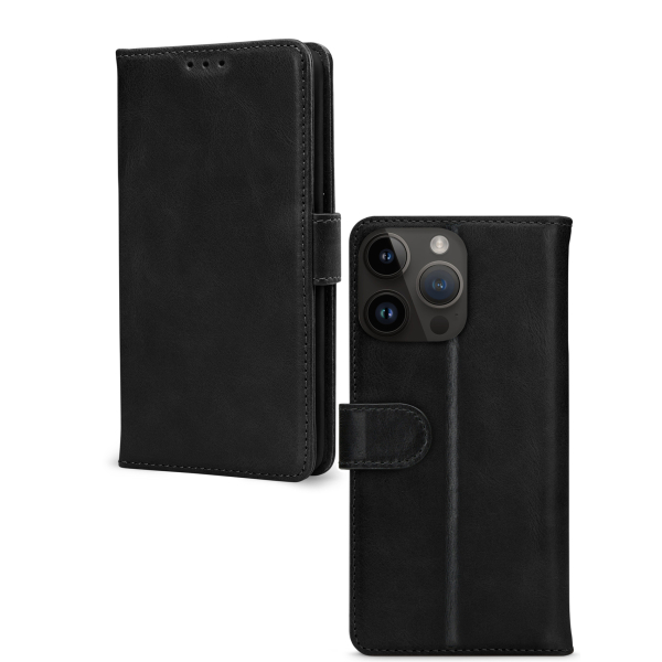 Mobilize Premium Gelly Wallet Book Case Apple Iphone 14 Pro Black - Afbeelding 2