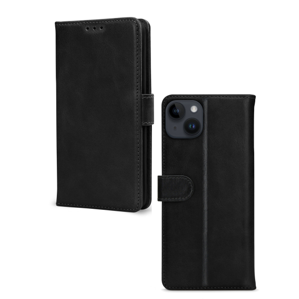 Mobilize Premium Gelly Wallet Book Case Apple Iphone 14 Plus Black - Afbeelding 2