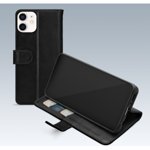 Mobilize Premium Gelly Wallet Book Case Apple Iphone 12/12 Pro Black
