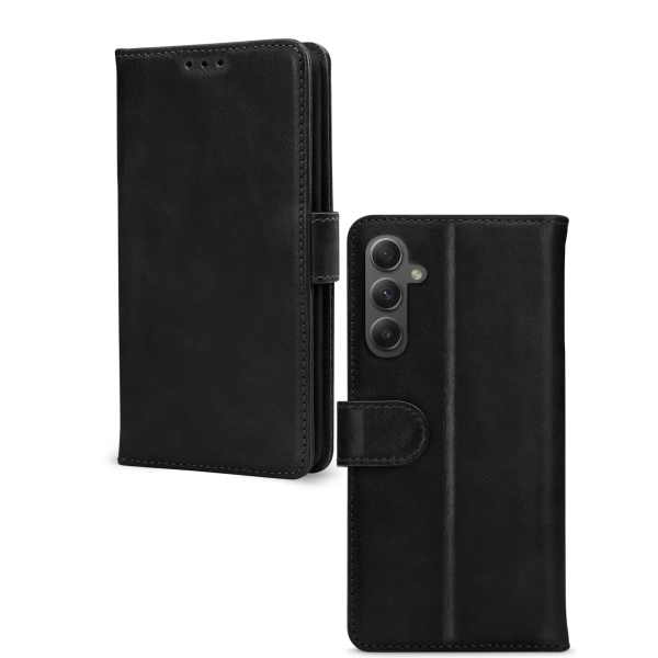 Mobilize Premium Gelly Wallet Book Case Samsung Galaxy A34 5G Black - Afbeelding 2