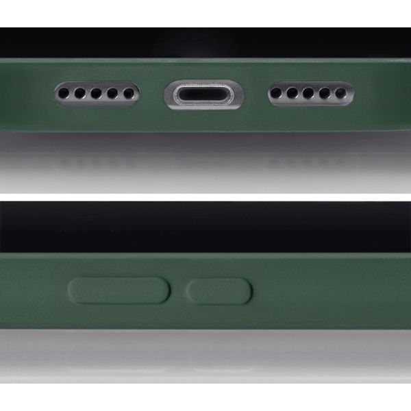 Mobilize Rubber Gelly Case Samsung Galaxy S23+ 5G Matt Green - Afbeelding 2