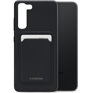 Mobilize Rubber Gelly Card Case Samsung Galaxy S23 5G Matt Black