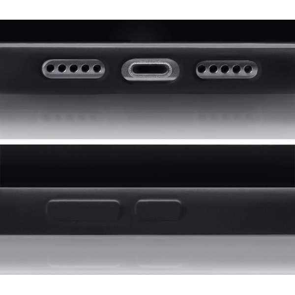 Mobilize Rubber Gelly Card Case Samsung Galaxy S23+ 5G Matt Black - Afbeelding 2