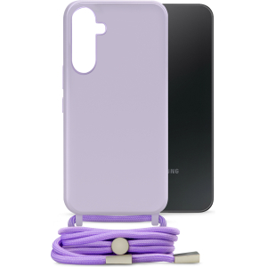 Mobilize Lanyard Gelly Case For Samsung Galaxy A34 5G Pastel Purple