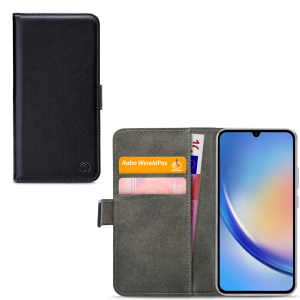 Mobilize Classic Gelly Wallet Book Case Samsung Galaxy A34 5G Black