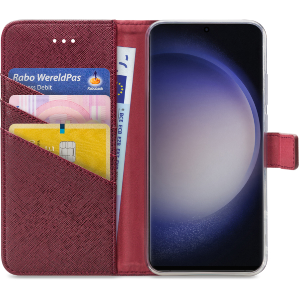 My Style Flex Wallet For Samsung Galaxy S23 Ultra 5G Bordeaux - Afbeelding 3