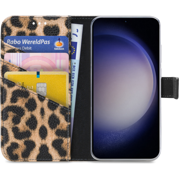 My Style Flex Wallet For Samsung Galaxy S23 5G Leopard - Afbeelding 3