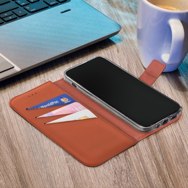 My Style Flex Wallet For Samsung Galaxy S23+ 5G Rust Red - Afbeelding 4