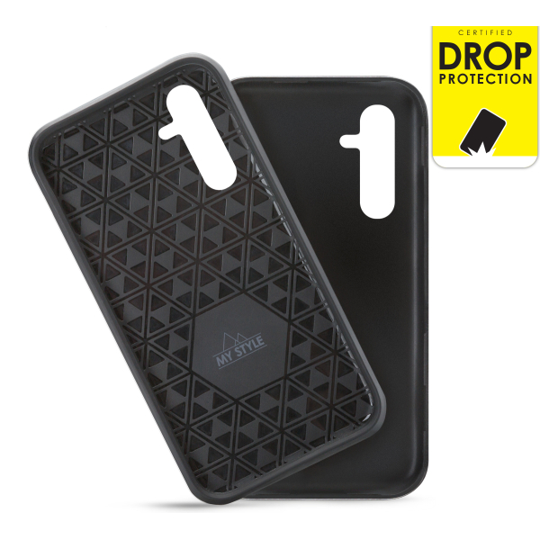 My Style Tough Case For Samsung Galaxy A54 5G Black - Afbeelding 2
