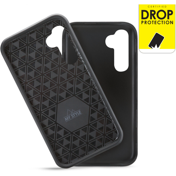 My Style Tough Case For Samsung Galaxy S23+ 5G Black - Afbeelding 2