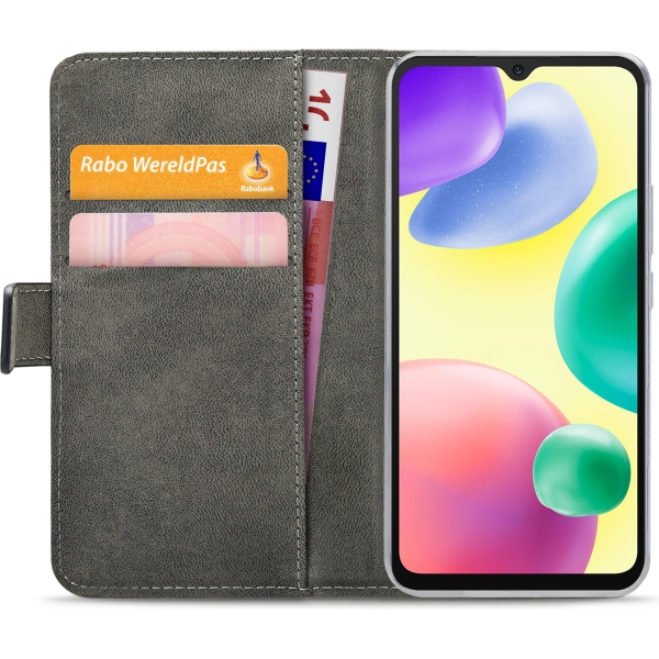 Mobilize Classic Gelly Wallet Book Case Xiaomi Redmi 10A 4G Black - Afbeelding 4