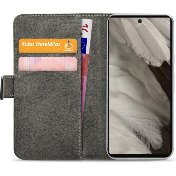 Mobilize Classic Gelly Wallet Book Case Google Pixel 7A Black - Afbeelding 4