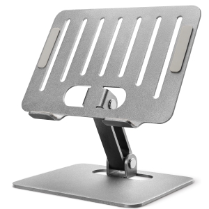 Mobilize Foldable Aluminium Tablet Stand Silver