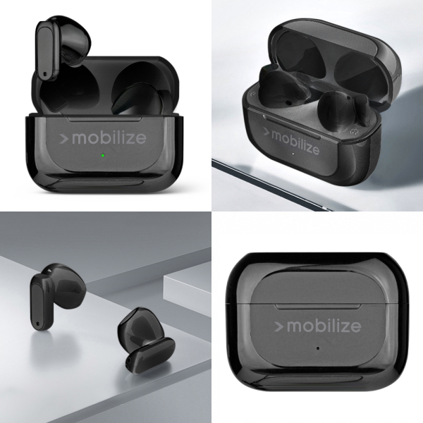 Mobilize Bluetooth Tws Earbuds Mini Black - Afbeelding 4