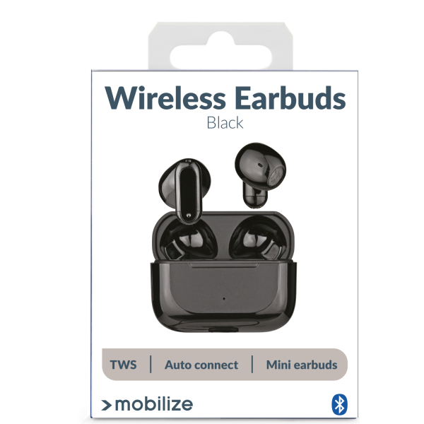 Mobilize Bluetooth Tws Earbuds Mini Black - Afbeelding 9