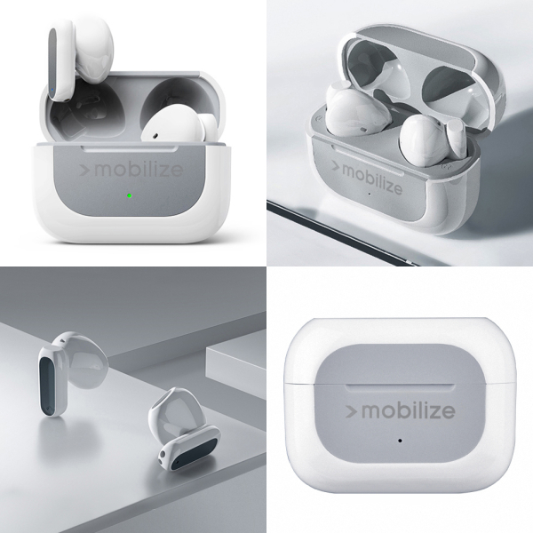 Mobilize Bluetooth Tws Earbuds Mini White - Afbeelding 4