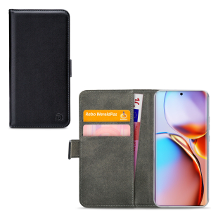 Mobilize Classic Gelly Wallet Book Case Motorola Edge 40 Pro Black
