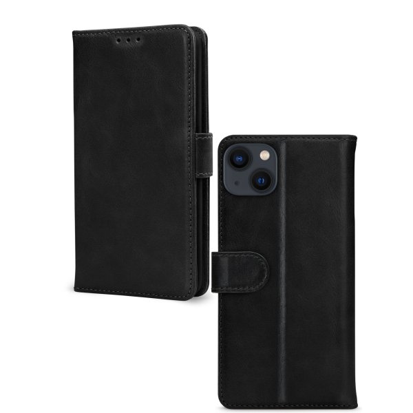 Mobilize Leather Wallet Apple Iphone 13 Mini Black - Afbeelding 2