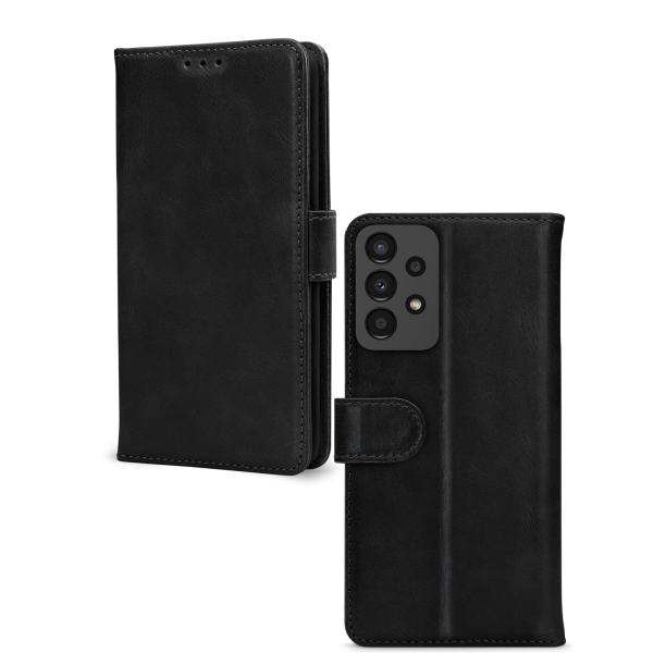 Mobilize Leather Wallet Samsung Galaxy A13 4G Black - Afbeelding 2