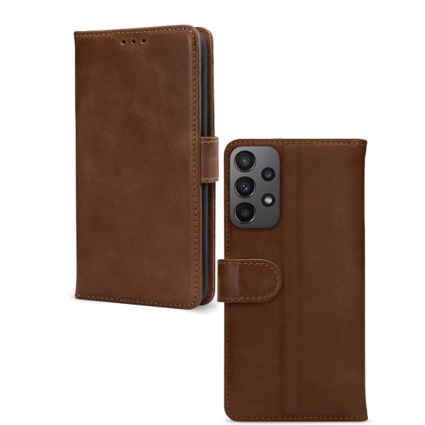 Mobilize Leather Wallet Samsung Galaxy A23 5G Brown - Afbeelding 2