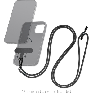 Mobilize Nylon Lanyard Black
