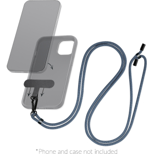 Mobilize Nylon Lanyard Blue