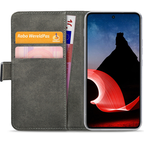 Mobilize Classic Gelly Wallet Book Case Motorola Thinkphone Black - Afbeelding 3