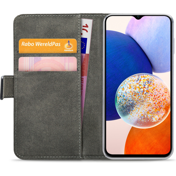Mobilize Classic Gelly Wallet Book Case Samsung Galaxy A14 4G/5G Black - Afbeelding 3