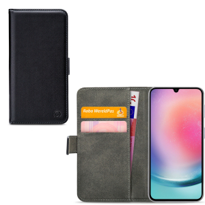 Mobilize Classic Gelly Wallet Book Case Samsung Galaxy A24 4G Black