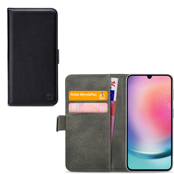 Mobilize Classic Gelly Wallet Book Case Samsung Galaxy A24 4G Black