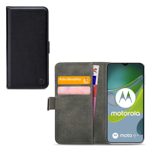 Mobilize Classic Gelly Wallet Book Case Motorola Moto E13 4G Black