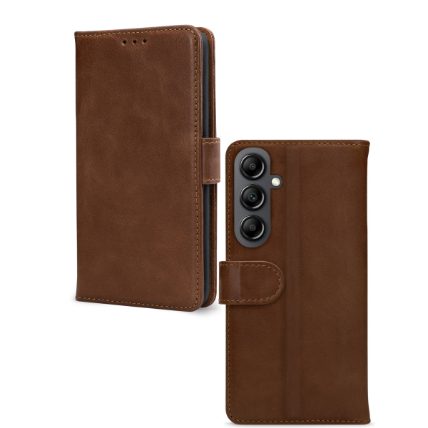 Mobilize Leather Wallet Samsung Galaxy A14 4G/5G Brown - Afbeelding 2