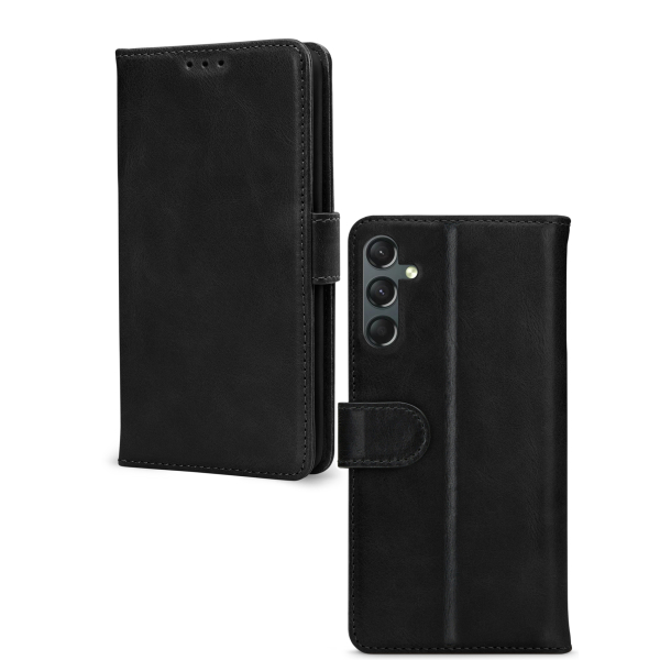 Mobilize Premium Gelly Wallet Book Case Samsung Galaxy A24 4G Black - Afbeelding 2