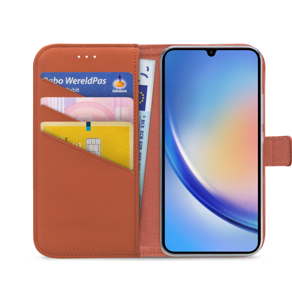 My Style Flex Wallet For Samsung Galaxy A14 4G/5G Rust Red - Afbeelding 3