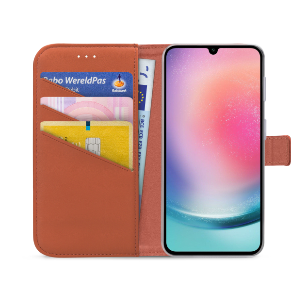 My Style Flex Wallet For Samsung Galaxy A24 4G Rust Red - Afbeelding 3