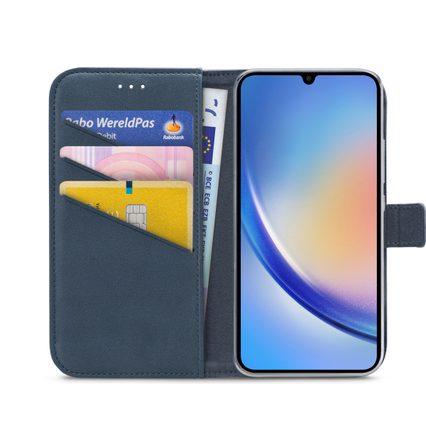 My Style Flex Wallet For Samsung Galaxy A14 4G/5G Ocean Blue - Afbeelding 3