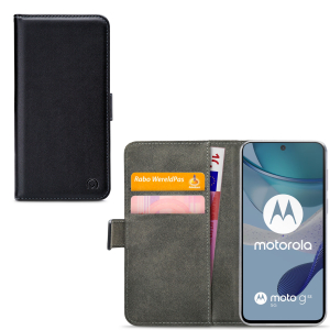 Mobilize Classic Gelly Wallet Book Case Motorola Moto G53 5G Black