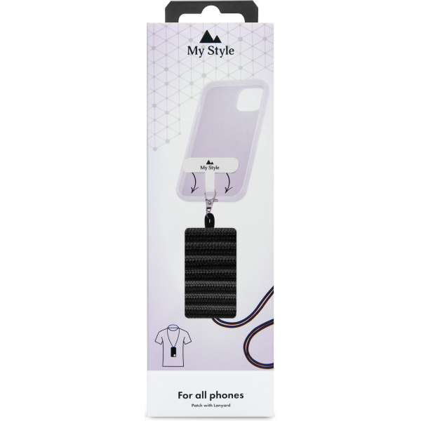 My Style Smartphone Lanyard Black - Afbeelding 6