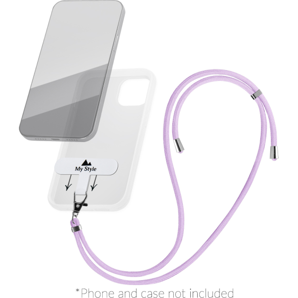 My Style Smartphone Lanyard Purple