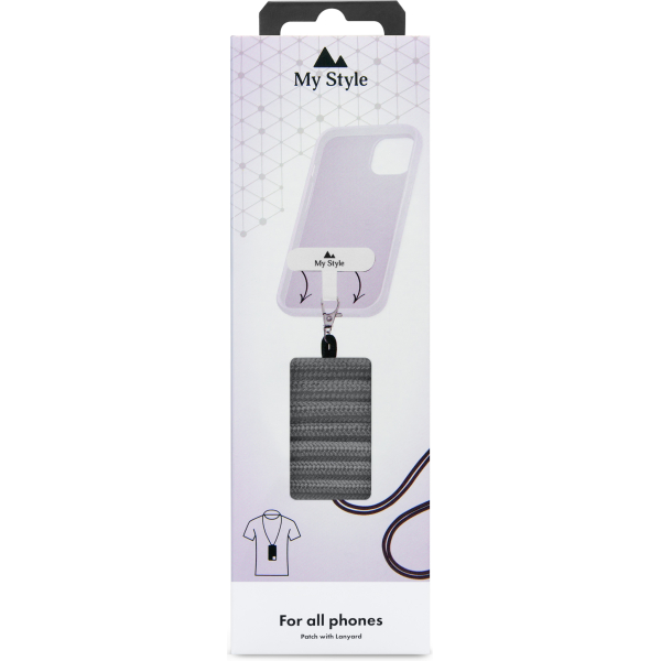 My Style Smartphone Lanyard Grey - Afbeelding 6