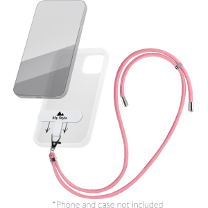 My Style Smartphone Lanyard Pink
