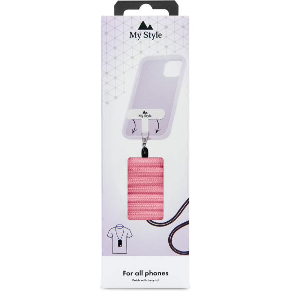 My Style Smartphone Lanyard Pink - Afbeelding 6