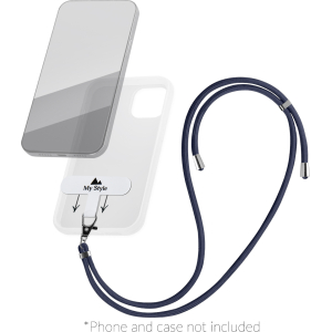 My Style Smartphone Lanyard Blue