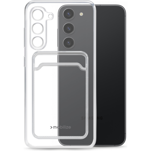Mobilize Gelly Card Case Samsung Galaxy S23+ 5G Clear