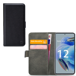 Mobilize Classic Gelly Wallet Book Case Xiaomi Redmi Note 12 Pro 5G Black