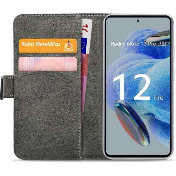 Mobilize Classic Gelly Wallet Book Case Xiaomi Redmi Note 12 Pro 5G Black - Afbeelding 4