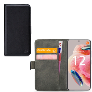 Mobilize Classic Gelly Wallet Book Case Xiaomi Redmi Note 12 4G Black